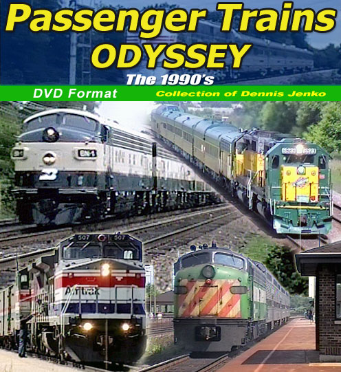 Passenger Trains Odyssey The 1990s DVD