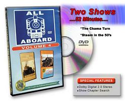 All Aboard Vol 4 The Chama Turn & Steam in the 50s DVD