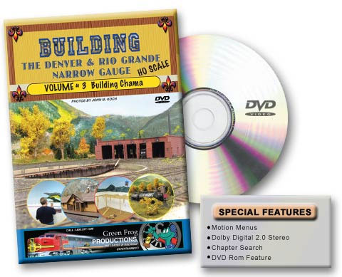 Building the Denver & Rio Grande Narrow Gauge Volume 3 DVD